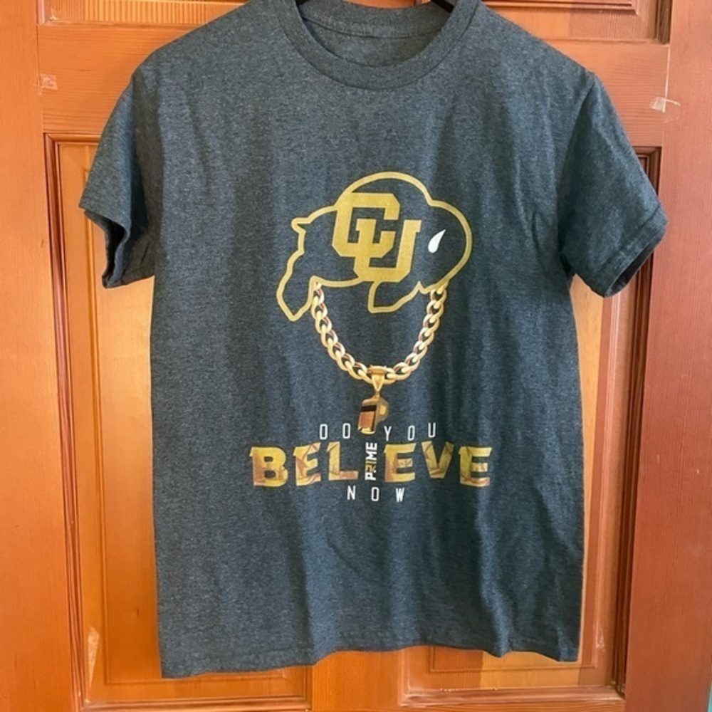 Brand new CU Buffs tee shirt
